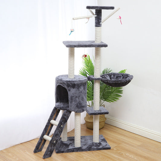 Multi-Level Cat Climber House: Feline Playground and Resting Haven