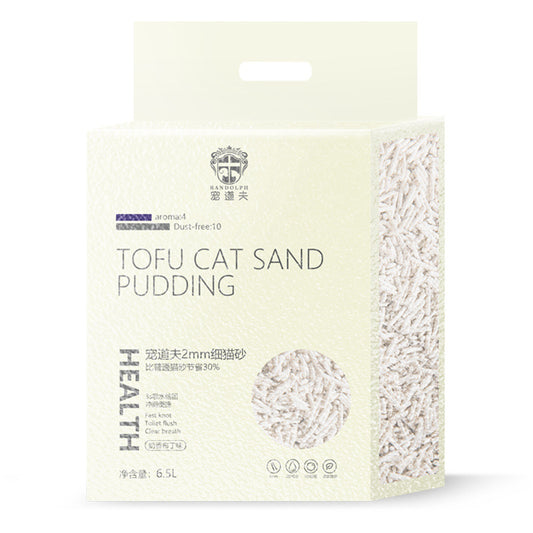 Dust-Free Clumping Tofu Cat Litter | Deodorant & Pet-Friendly Supplies