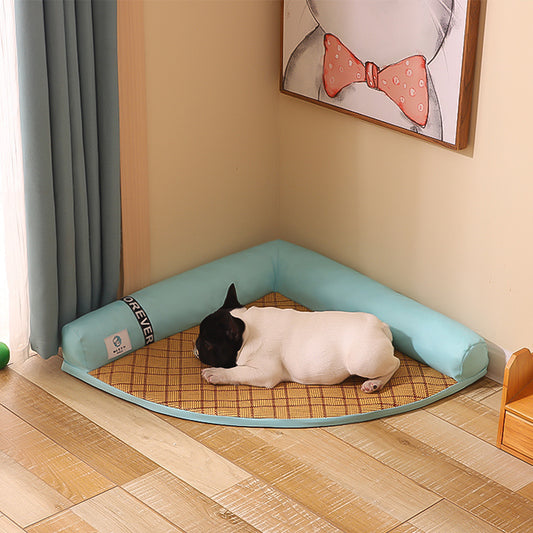 Cooling Bamboo Fiber Pet Mats | Summer Cat Bed, Dog Sofa, Ice Pad