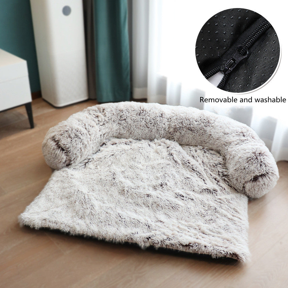 Removable Soft Pet Dog Mat Sofa Bed | Washable Cat Bed Mat Rug Cushion