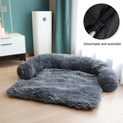 Removable Soft Pet Dog Mat Sofa Bed | Washable Cat Bed Mat Rug Cushion