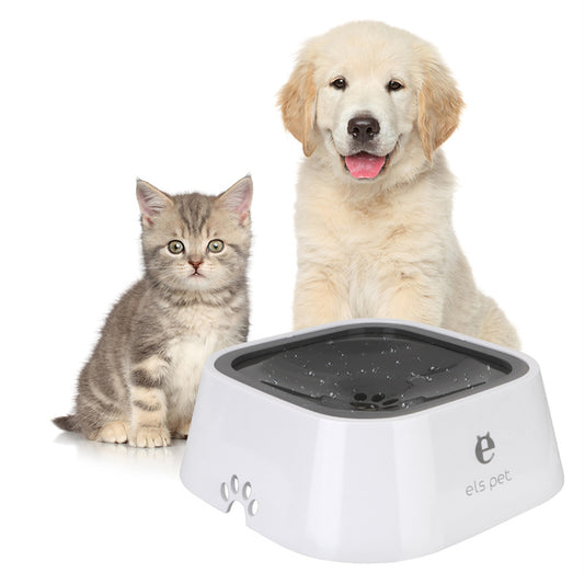 Anti-Overflow 1.5L Pet Water Bowl