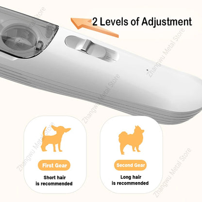 Pet Grooming Hair Cutting Trimmer With Vacuum