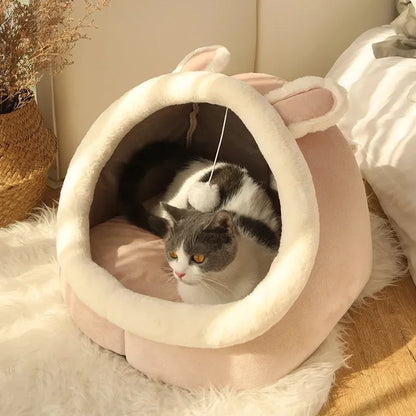 Sweet Cat Warm Bed House