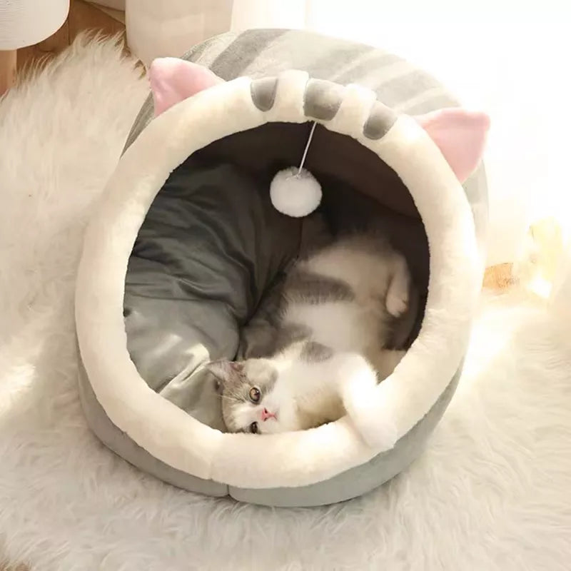 Sweet Cat Warm Bed House