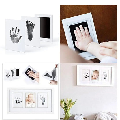 Footprints + Handprint Ink Pad Kits With Photo For Dog And Cats