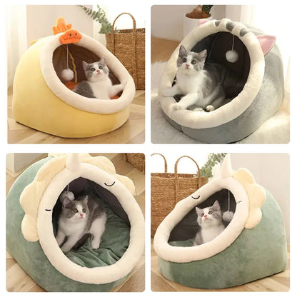 Sweet Cat Warm Bed House