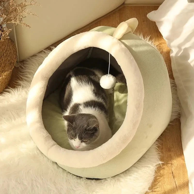 Sweet Cat Warm Bed House