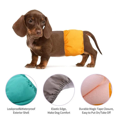 Premium Cotton Male Dog Belly Band