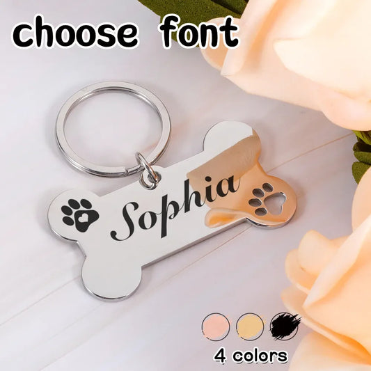Personalized Pet Name Tags For Cats And Dogs