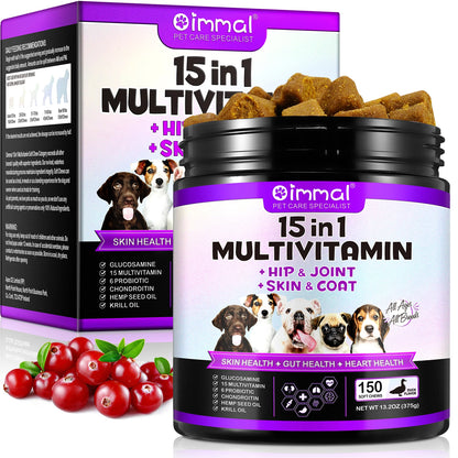 Multivitamin für Hunde: 15-in-1-Gesundheitsschub