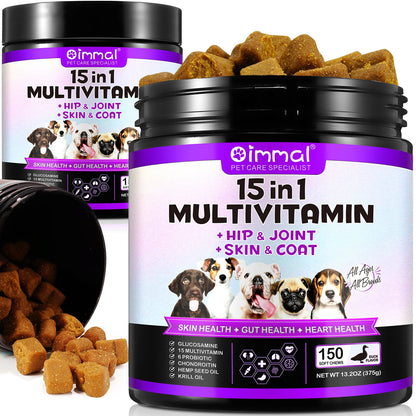 Multivitamin für Hunde: 15-in-1-Gesundheitsschub