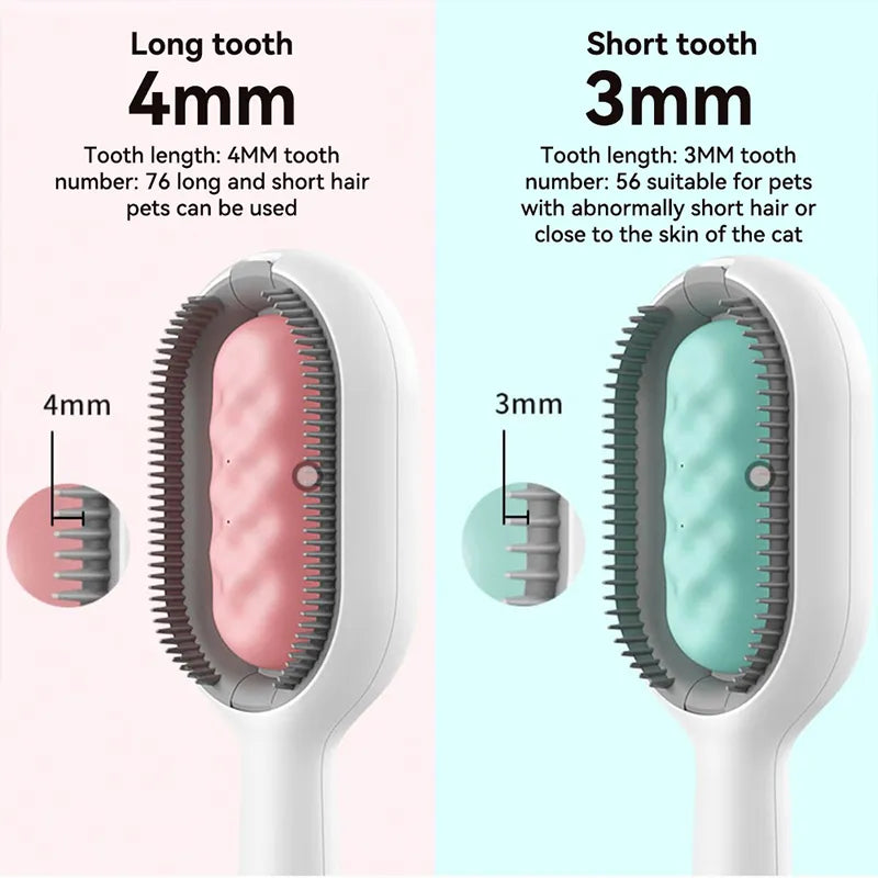 Pet Massage And Grooming Brush