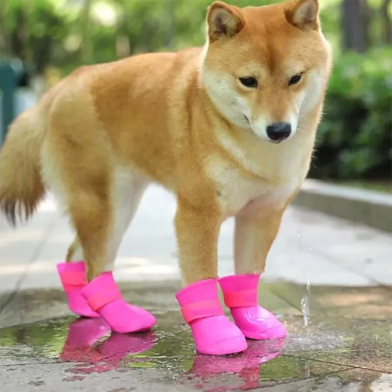 Wasserdichter Regenschuh für Hunde