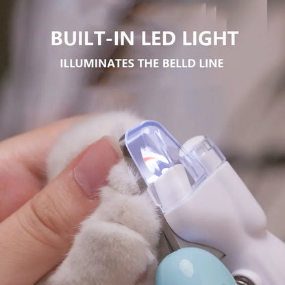 Professional Pet Nail Clippers with Led Light