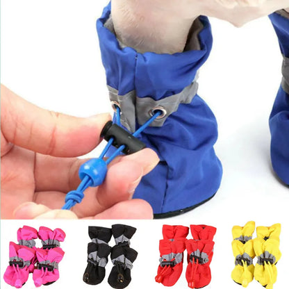 Anti-slip Rain Footwear for Small Cats And Dogs