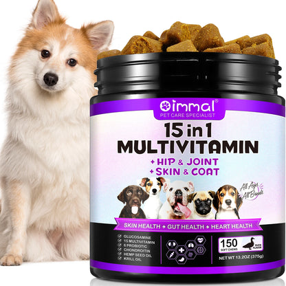 Multivitamin für Hunde: 15-in-1-Gesundheitsschub