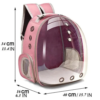 Transparent Capsule Pet Carrier Backpack