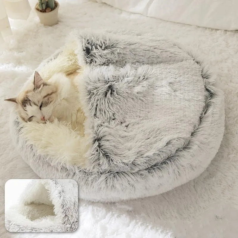 Soft Round Cat Bed