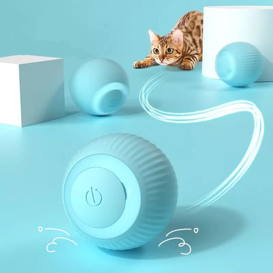 Cat Gravity Rolling Ball Tease Toy