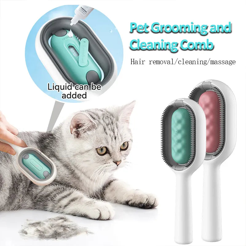 Pet Massage And Grooming Brush