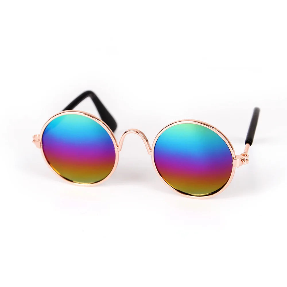 Cute Vintage Round Cat Sunglasses