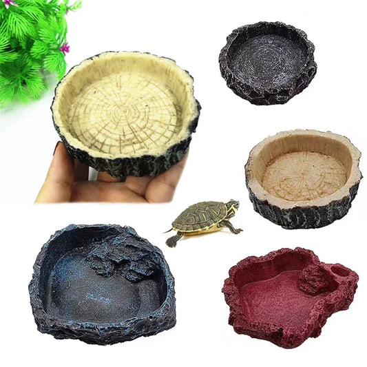 Pet Reptile Feeder Bowl