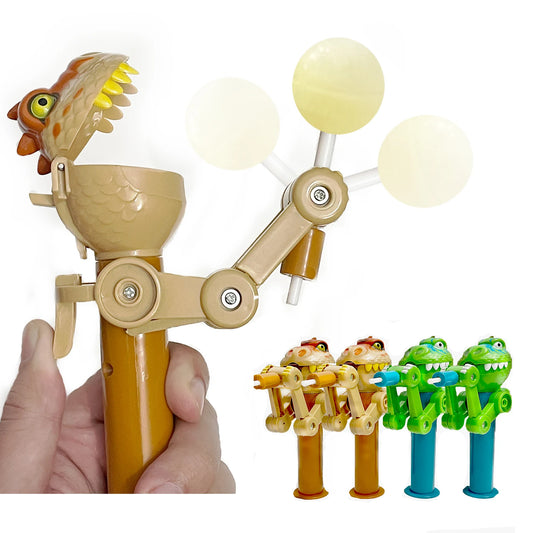 Creative Dinosaur Lollipop Robot Holder For Cats