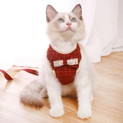 Bowknot Cat Harness