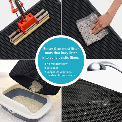 Waterproof Cat Litter Box Mat