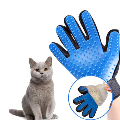 Katzenpflegehandschuh: Enthaarungsbürste