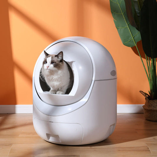 Fully Automatic Electric Cat Litter Box | Deodorant, Fully Enclosed Design