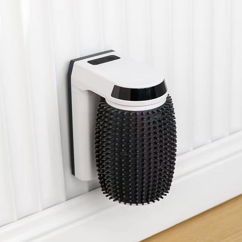 Premium Automatic Cat Self Groomer Wall Corner Brushes | Soft Cat Corner Scratcher for Self Grooming