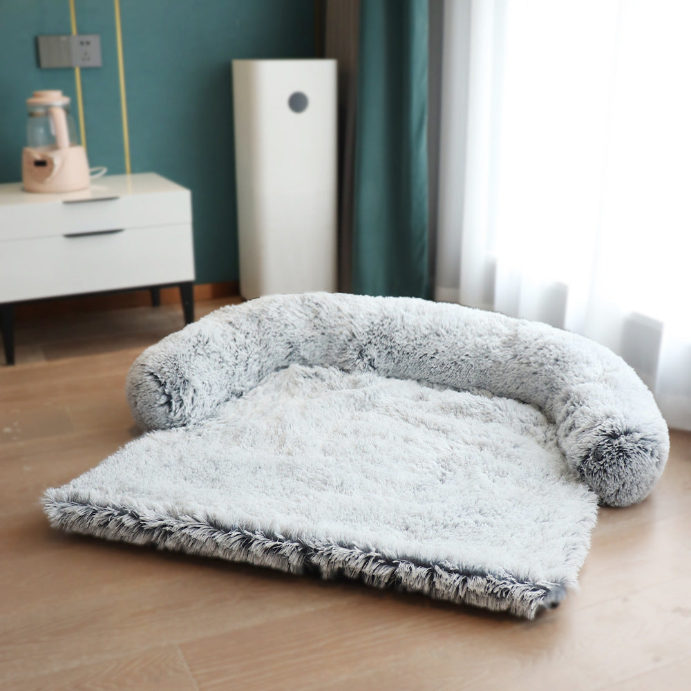 Removable Soft Pet Dog Mat Sofa Bed | Washable Cat Bed Mat Rug Cushion